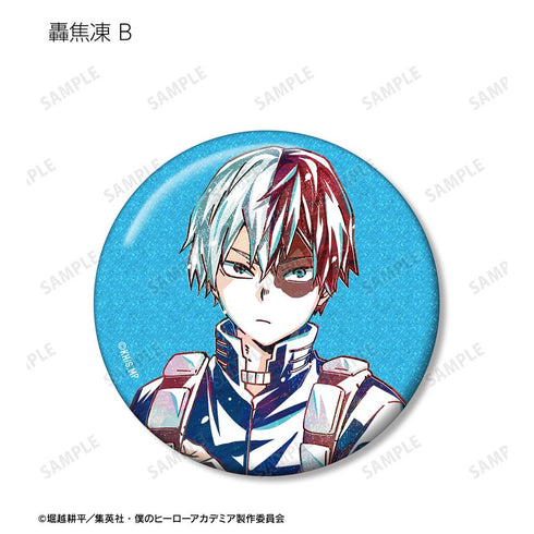 『僕のヒーローアカデミア』トレーディング Ani-Art 第6弾 グリッター缶バッジ ver.D(単位/BOX)【202508再販】